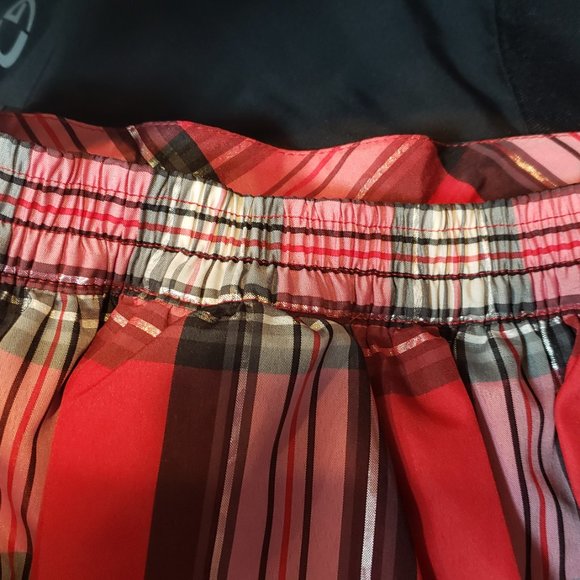 Plaid Holiday  SKORT  Size 5 - Picture 4 of 4